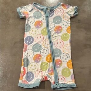 Little Sleepies Smiley Face Kids Shorty